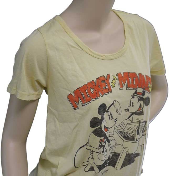 JUNKFOOD ジャンクフード Tシャツ レディース 半袖 ミッキー