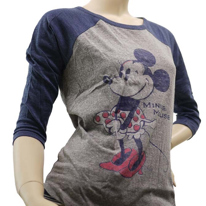 JUNKFOOD ジャンクフード Tシャツ レディース ラグラン ミニー