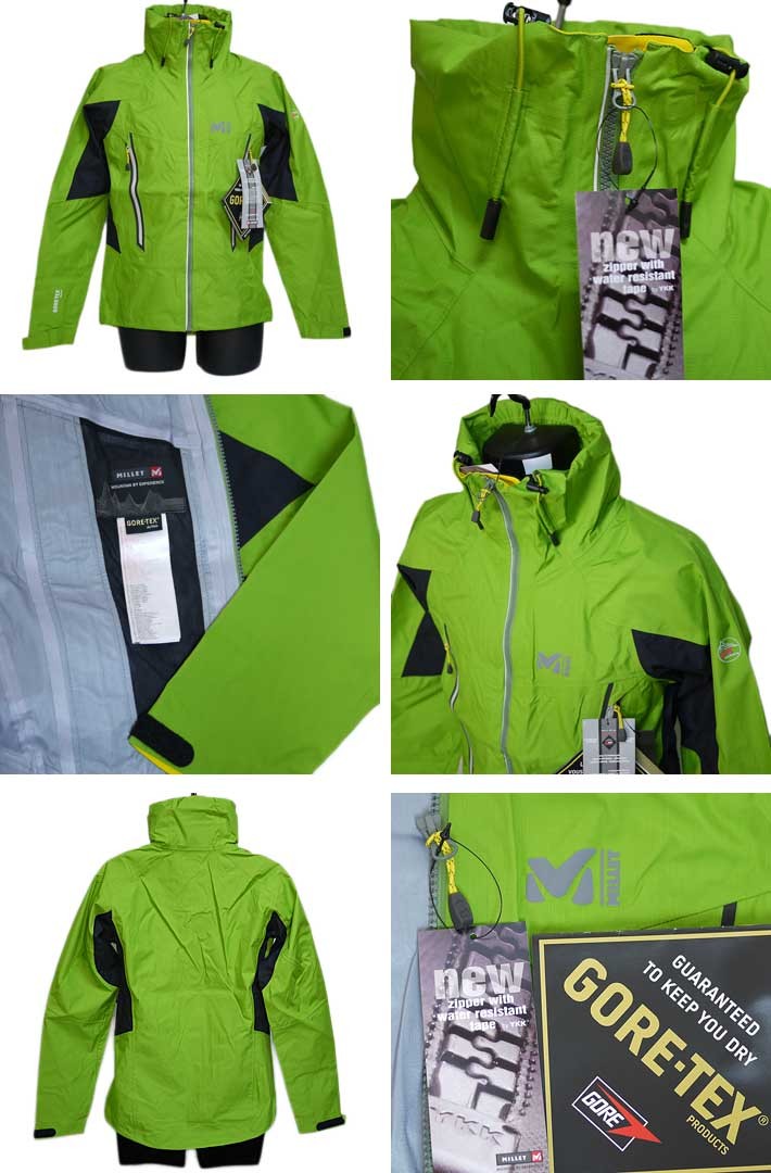 GORE-TEX MILLET ミレー マウンテンジャケット メンズL 美品 MILLET（ミレー） ジャケット メンズ ゴアテックス MILLET LTK GTX JKT
