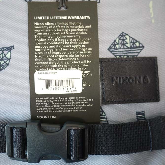NIXON ニクソン リュック ランドロック SE バックパック 33L