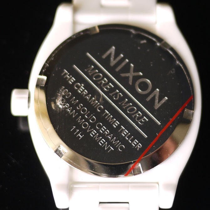 ニクソン 腕時計 メンズ タイムテラー ホワイト 白 セラミック アナログ CERAMIC TIME TELLER A250-100 人気  NIXSON 9060 : nx9060 : Aina(メンズ Tシャツとリュック) - 通販 - Yahoo!ショッピング