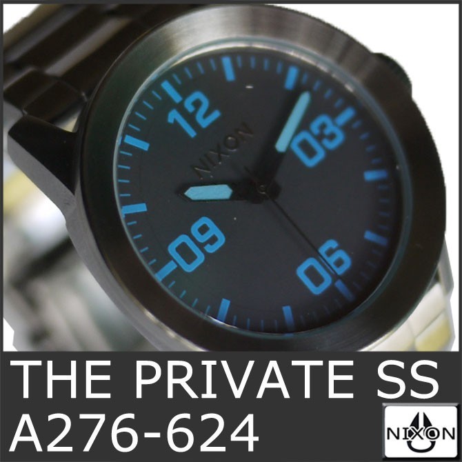 Nixon 腕時計 NIXON 9069 ニクソン 時計 プライベート 腕時計 ガンメタ メンズ