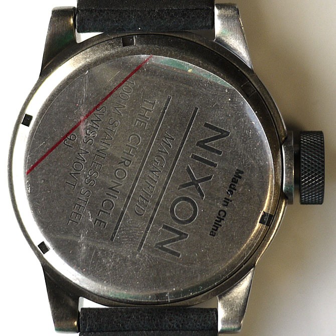 NIXON（ニクソン） 腕時計 メンズ クロニクル 黒 ブラック アナログ