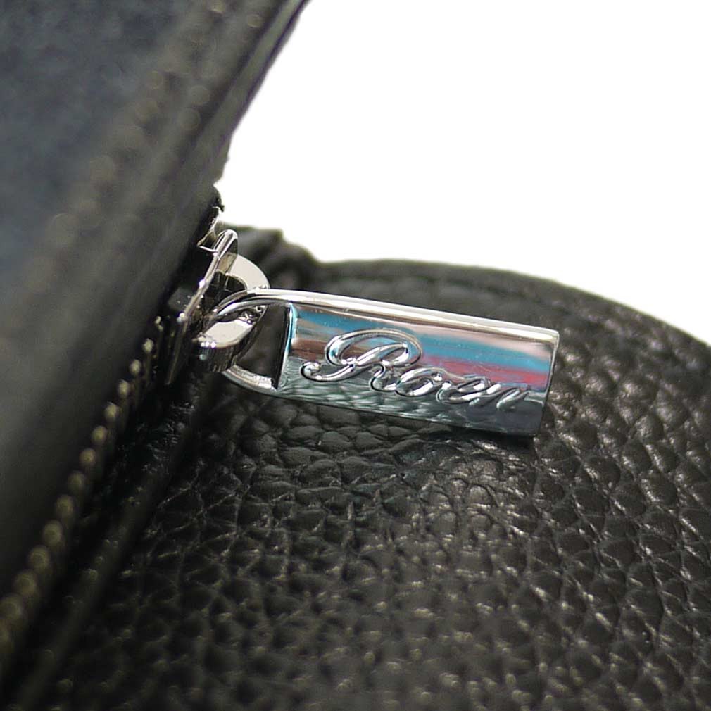 Roen ロエン 財布 メンズ 長財布 スカル レザー 二つ折り長財布