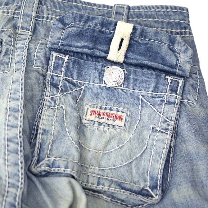 TRUE RELIGION（トゥルーレリジョン） デニム ハーフパンツ メンズ