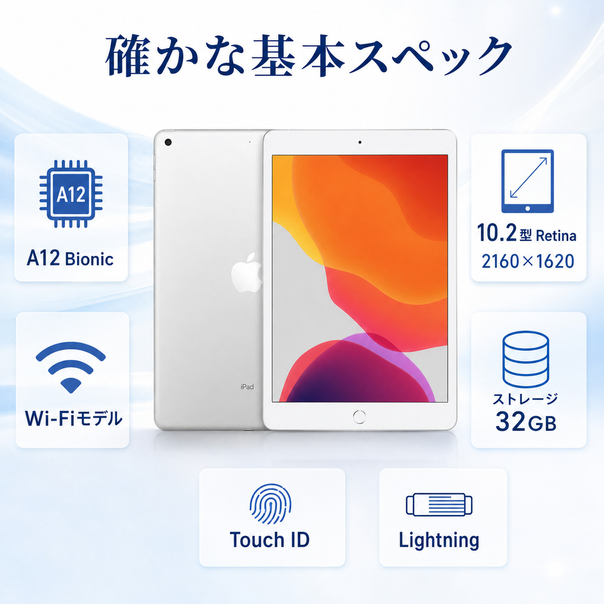 iPad第8世代の基本仕様