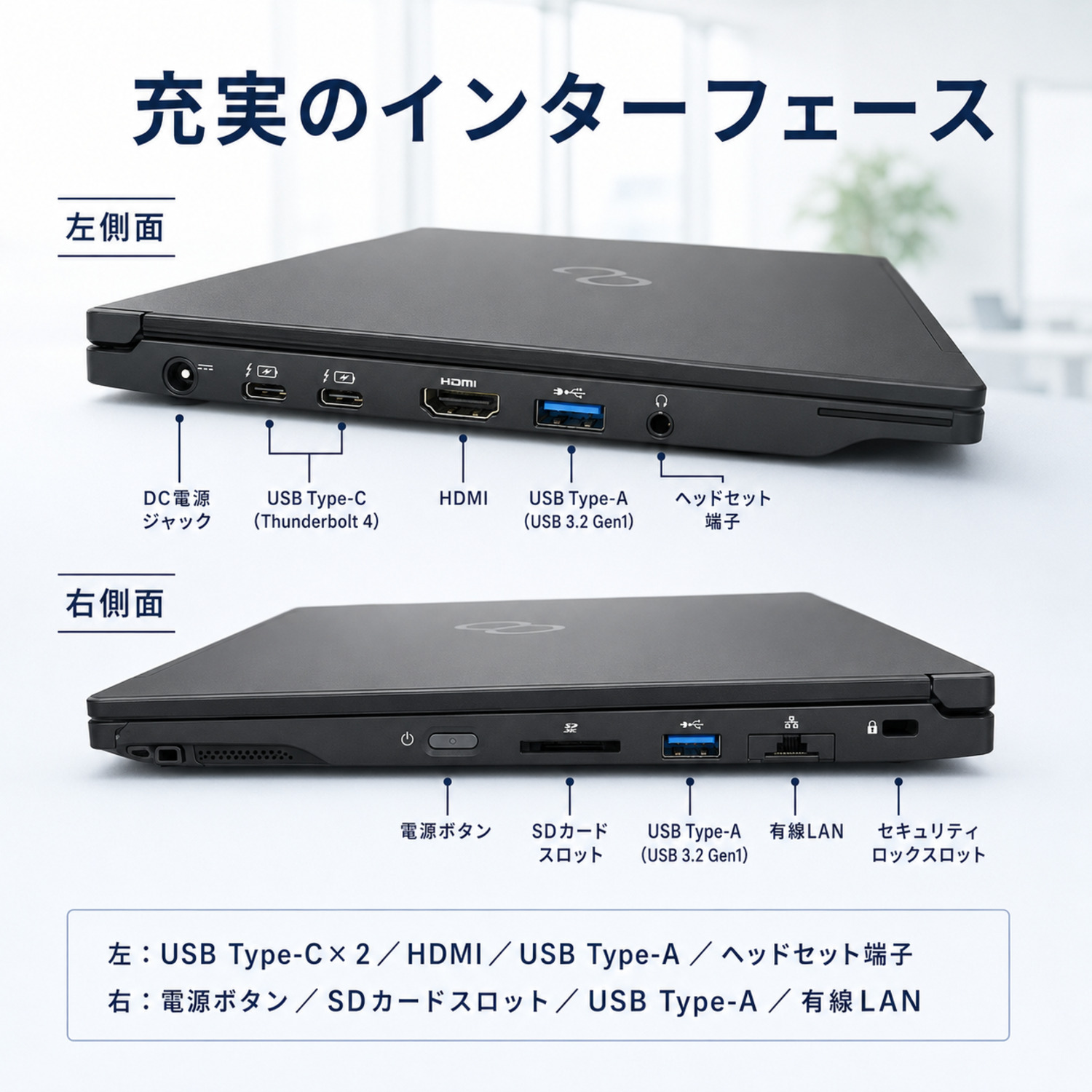 FUJITSU LIFEBOOK U9311X/F 商品画像6