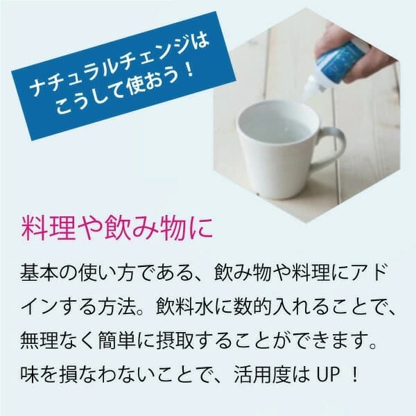 ケイ素 シリカ ナチュラルチェンジ 50ml シリカ濃縮液 のむシリカ 水溶