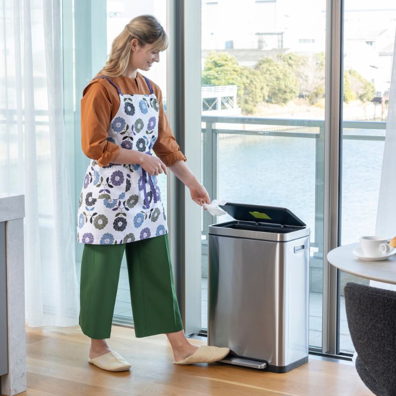 EKO（イーケーオー） ゴミ箱 ダストボックス ステップ式 X CUBE STEP