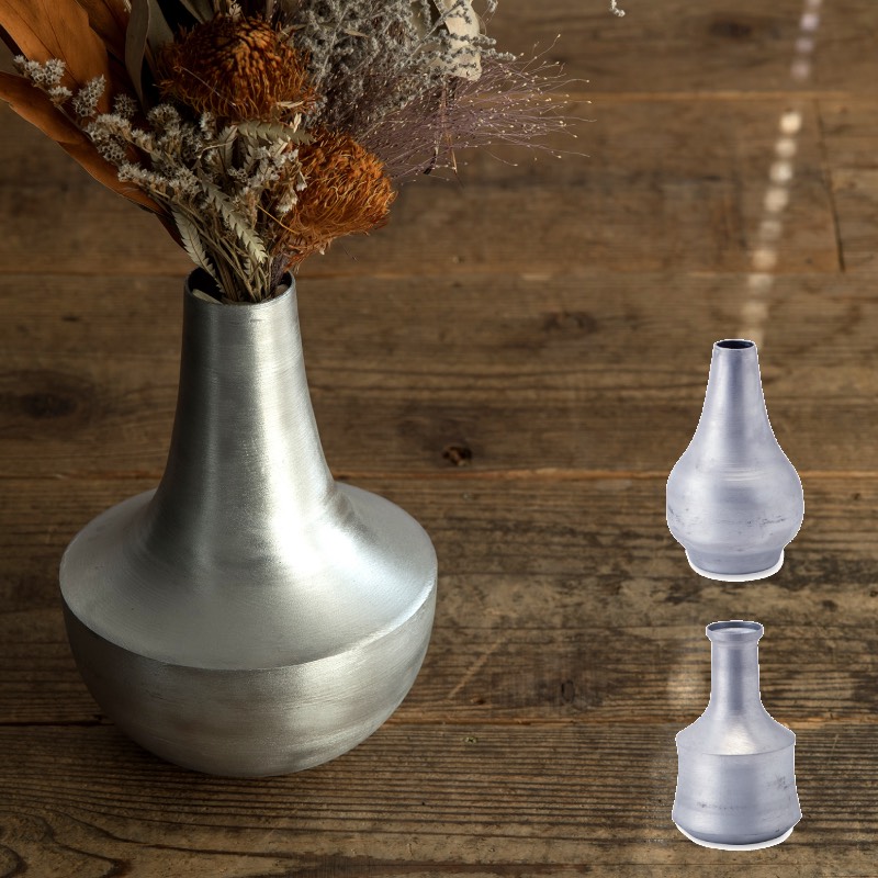 絶妙なデザイン ポッシュリビング フラワーポット 花瓶 一輪挿し 木材 木製 ウッド ガラス シンプル おしゃれ かわいい 41385 