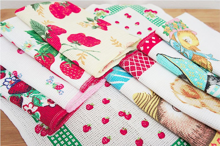 ふきん 台ふきん ディッシュクロス 4枚セット : aifa interior&DIY