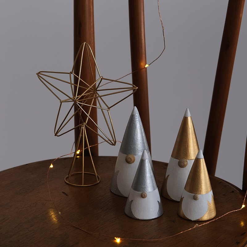 Horn Please オブジェ 置き物 聖夜を彩る 星のワイヤーツリートッパー