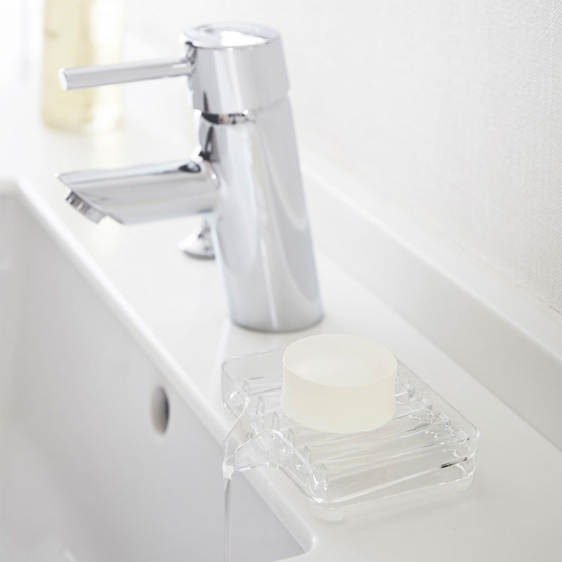 山崎実業 ソープディッシュ YAMAZAKI 浴室 石鹸ラック 石鹸置き 吸盤