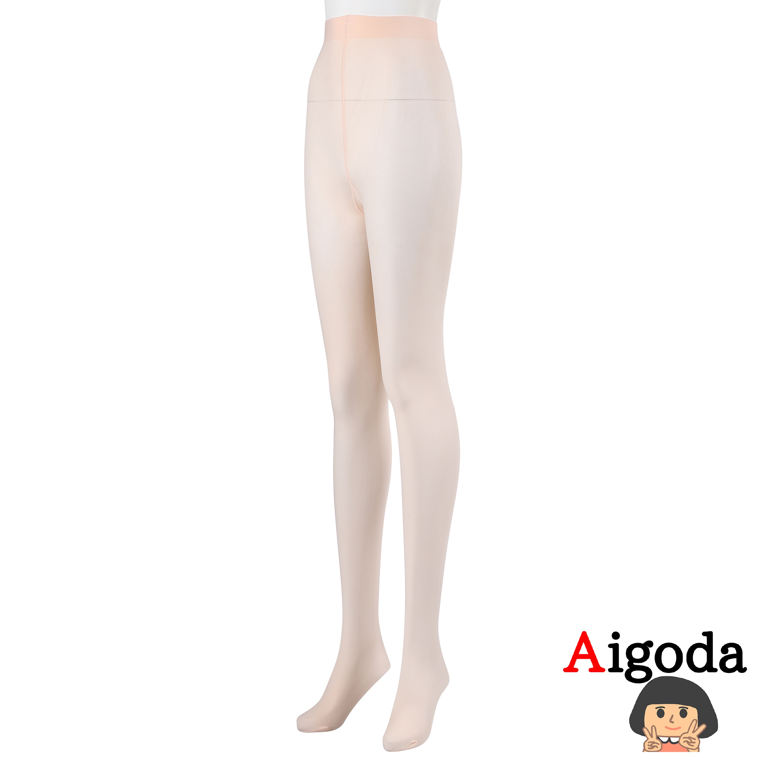 【Aigoda】バレエ タイツ 10色 ロイヤルピンク ベージュ 黒 白 ピンク キッズ 子供 ジュニア 大人 ガールズタイツ 穴なし 春 夏 秋 冬 白 90D 関連画像1