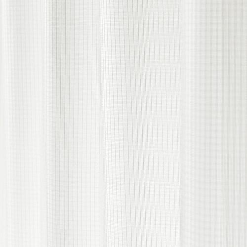 レースカーテン オーダーカーテン／夜も透けにくい細やかなチェック柄の入ったシンプルな防炎ミラーレースカーテン「トリコットスクエア」｜aiika｜02