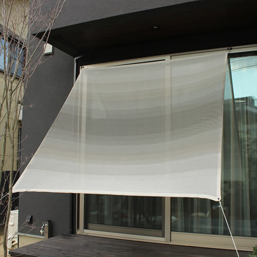 日よけ サンシェード イチオリシェード グラデーション -ichiori shade gradation-（幅195cmｘ丈200cm）｜aiika｜04