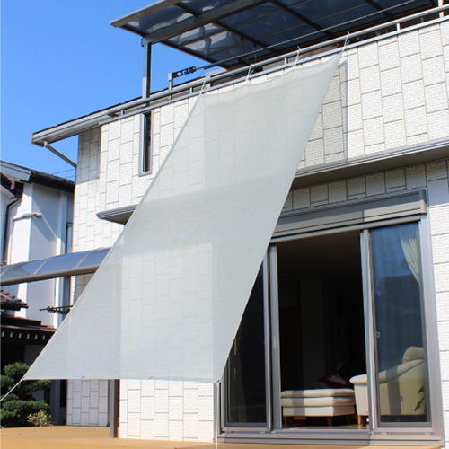 イチオリシェード 190×400 日よけ オーニング 日よけ サンシェード イチオリシェード -ichiori shade- 遮光 4mタイプ