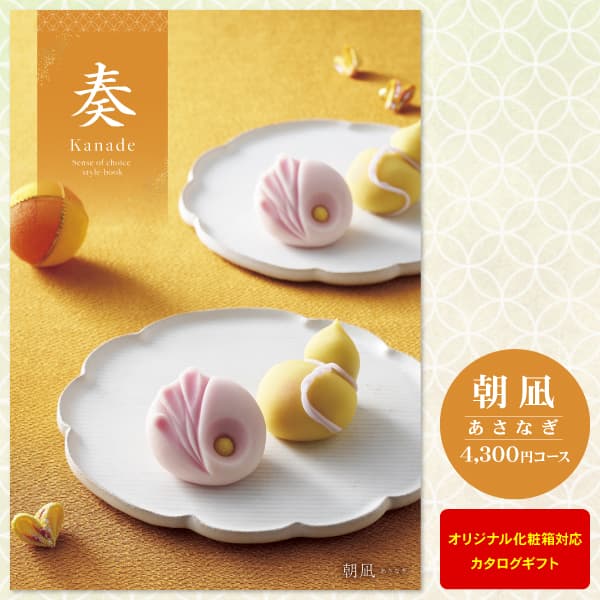 母の日 10%割引 カタログギフト 奏 Kanade 朝凪 4300円コース ゆうパケット便 送料無料 内祝い お返し 出産内祝い 快気祝い