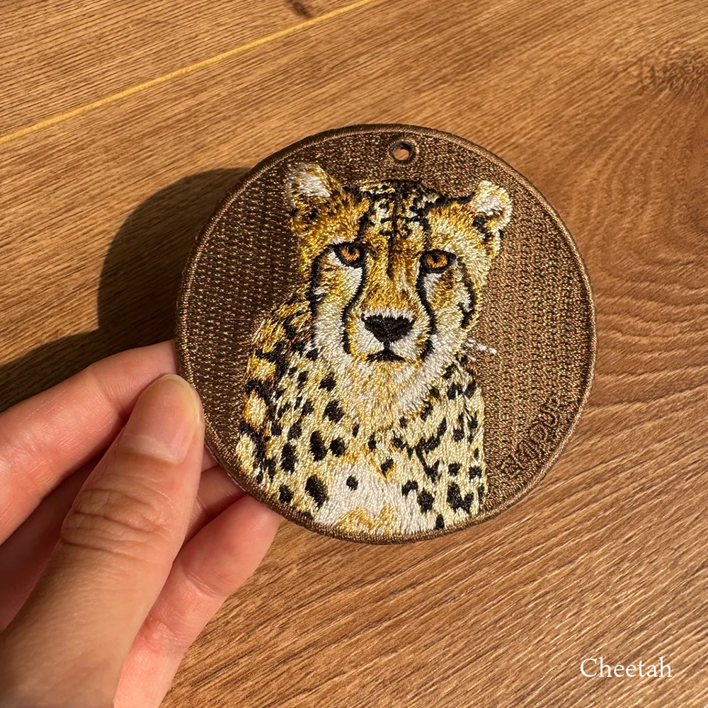 難あり】ドリクマ チャーム 刺繍