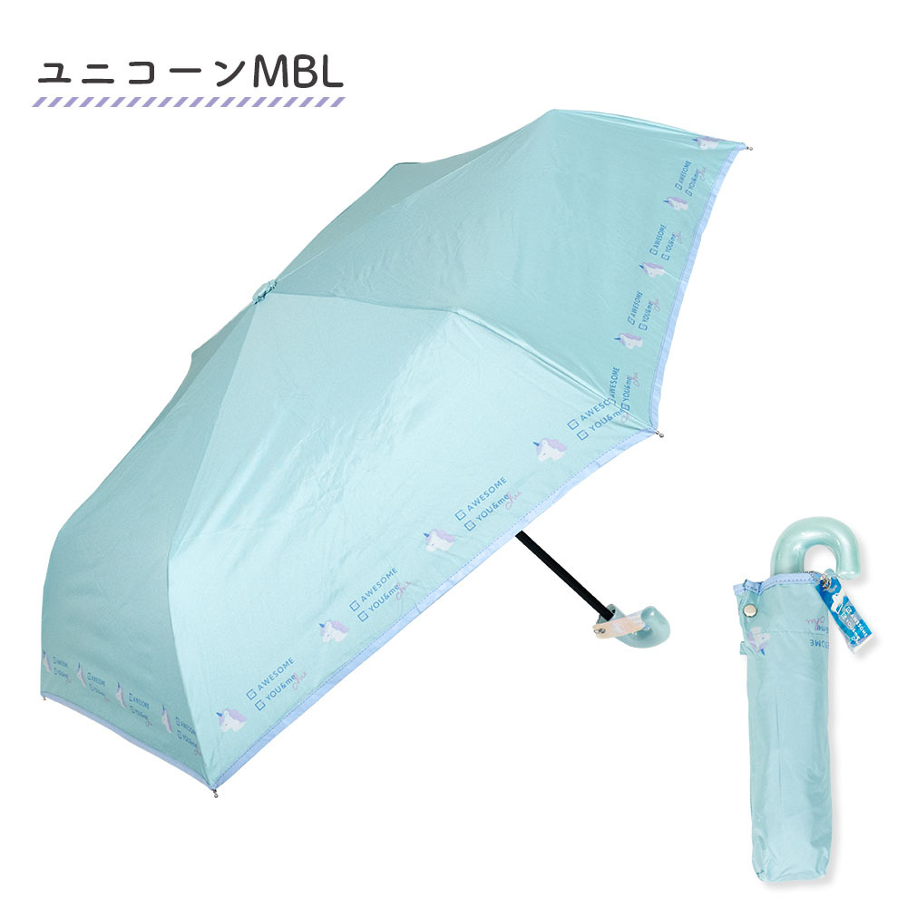 折り畳み傘 キッズ用 50cm 晴雨兼用 女の子 ユニコーン パープル ミントグリーン UVカット 99％カット グラスファイバー ジャンプ傘 傘袋付  はっ水 安全ろくろ :cru-100962-63:カバー専門エール公式ショップ - 通販 - Yahoo!ショッピング