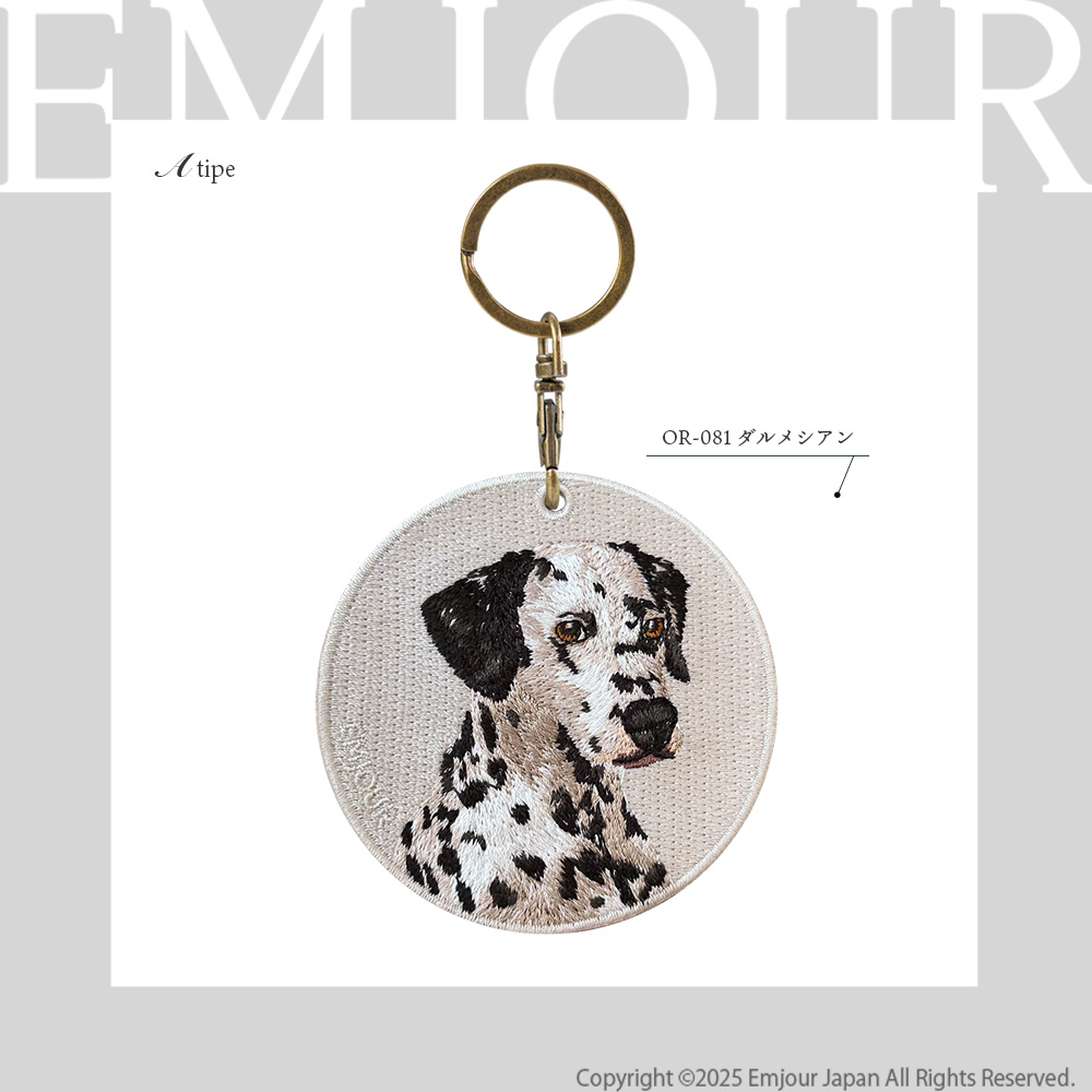 キーホルダー 犬 刺繍 イヌ コーギー シュナウザー シュナ
