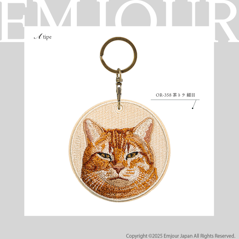 キャット 茶トラ 細目 トラネコ 猫 cat ネコ ペット プレゼント ギフト