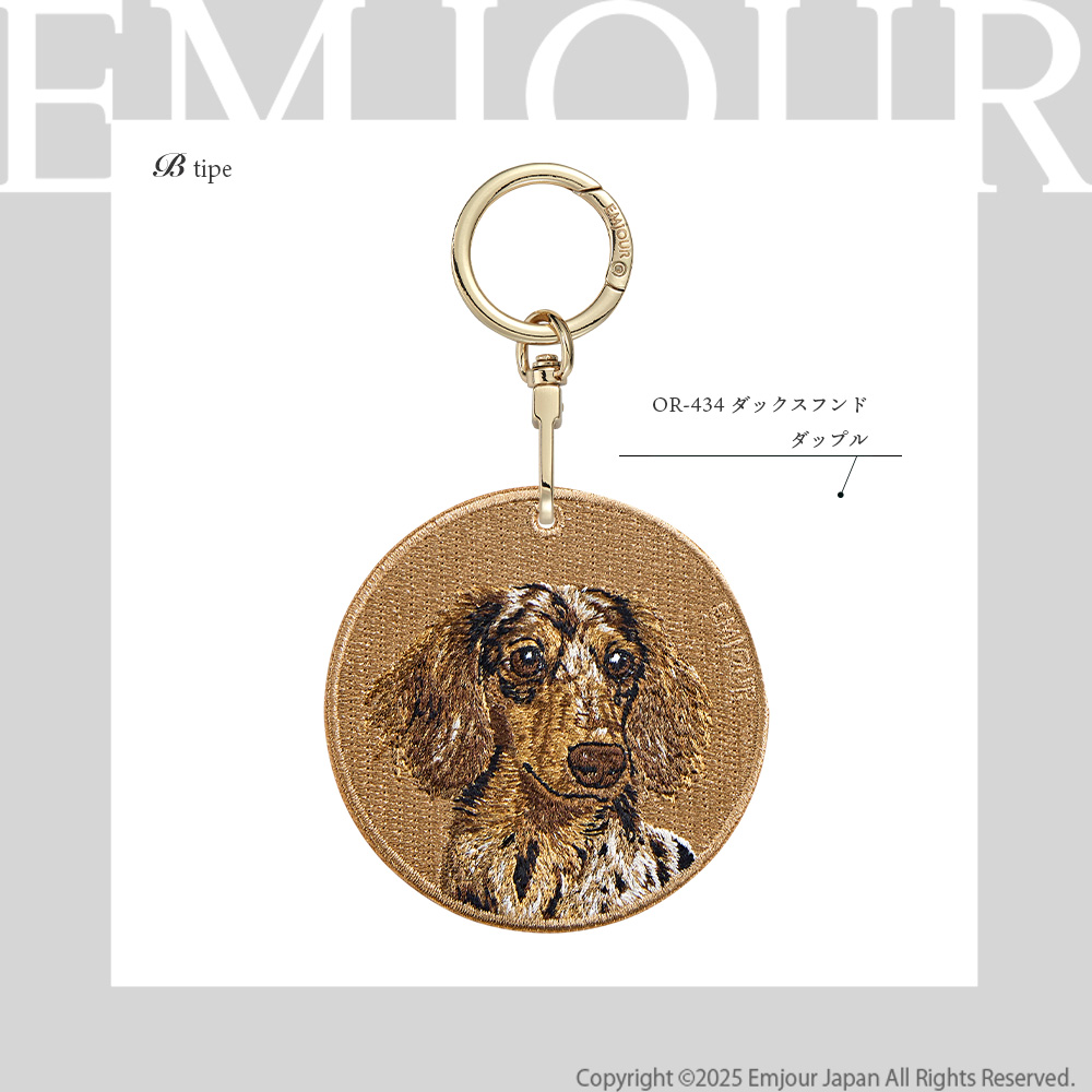 CavariA（キャバリア） EMJOUR ダックスフンド ダップル ダックス イヌ