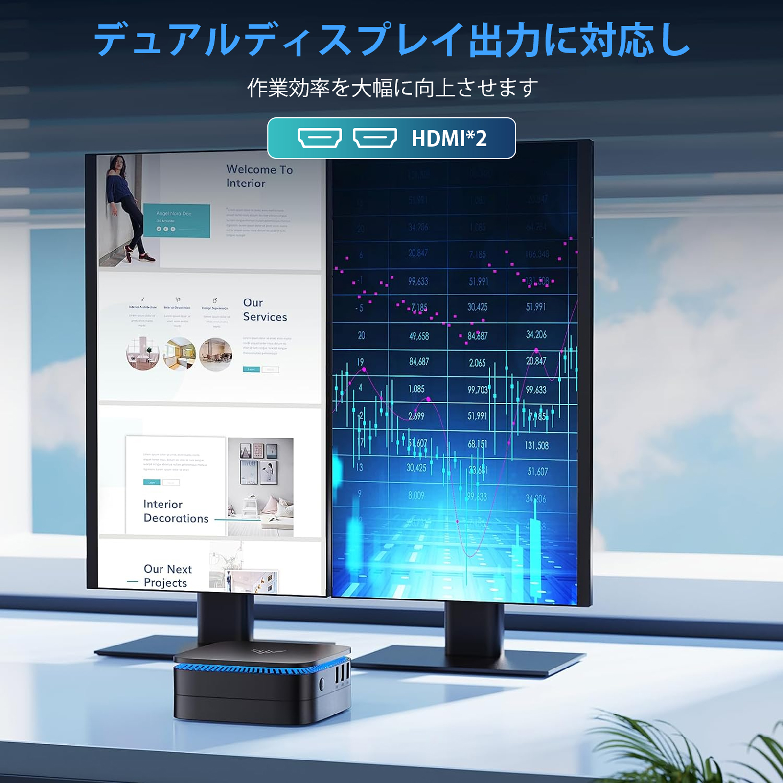 NiPoGi 新品 ミニPC Intel N5095 動作より安定 4C/4T 2.9GHz Win11 Pro