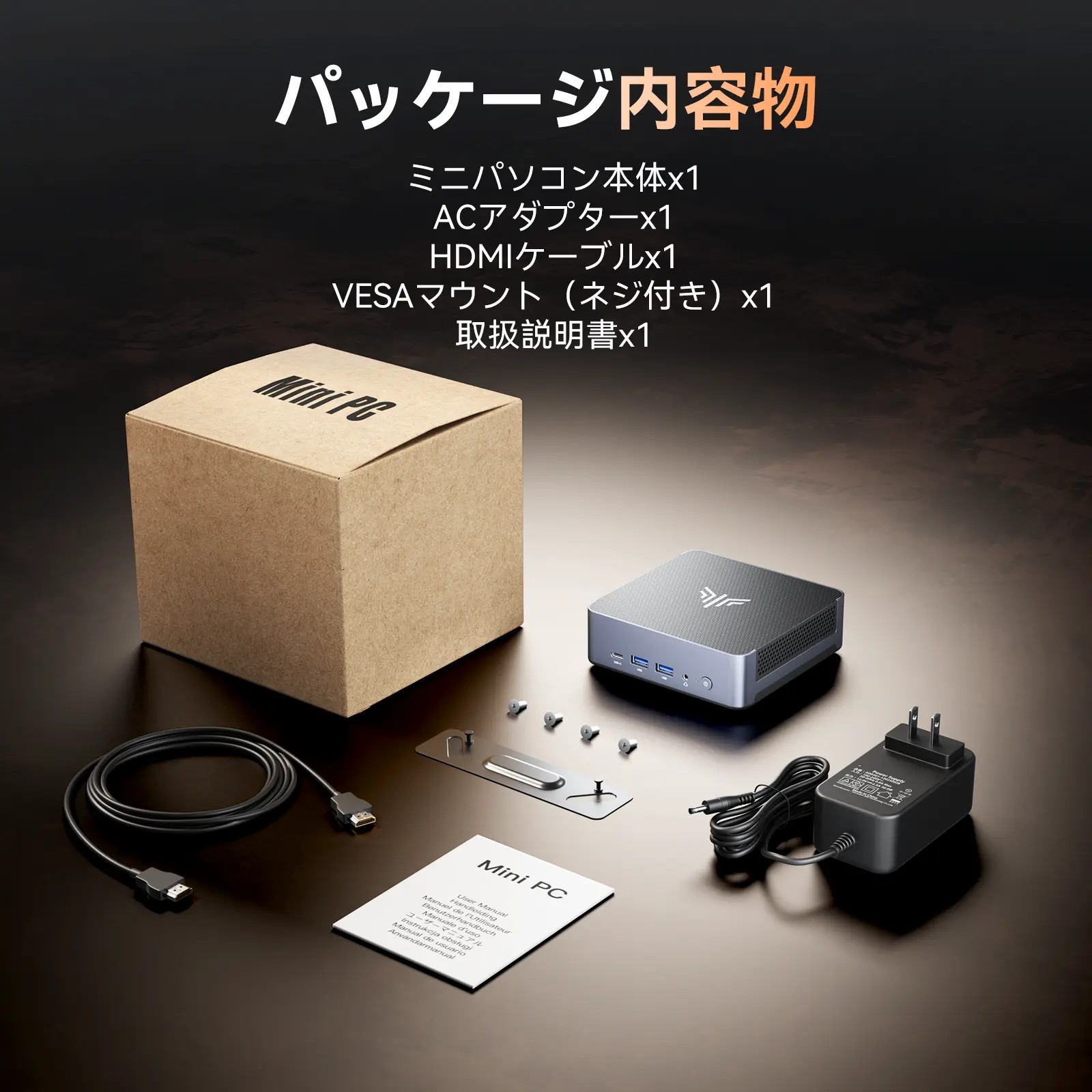 NiPoGi ミニpc Ryzen 7 8745HS mini pc 16GB DDR5 512GB M.2 NVME ミニ