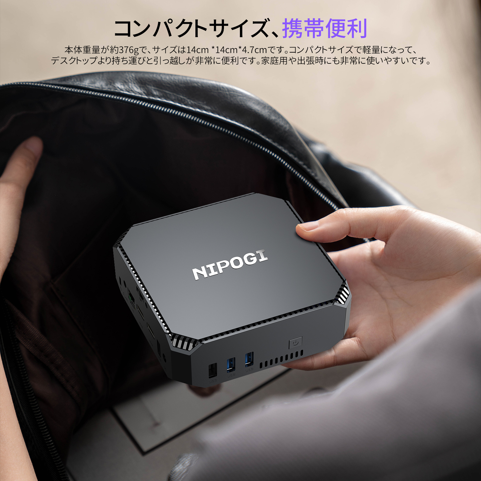 ミニPC Intel 第12世代 Alder Lake N100 デスクトップpc ミニ