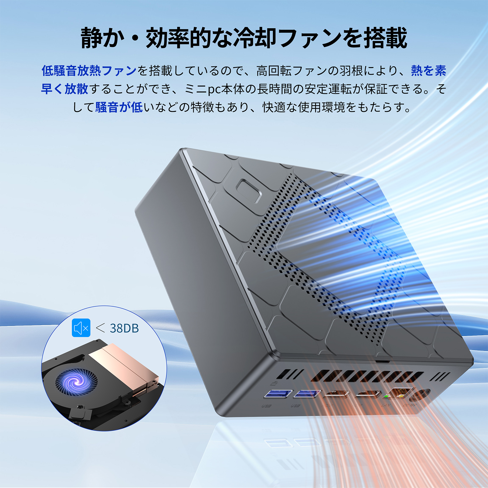 ミニpc Core i5 12450H【32GB DDR4 3200MHz SSD 1TB M.2 NVMe】 mini pc WiFi6  SSD容量拡大可能 小型pc 4K@60Hz 静音 高速熱放散 ミニパソコンWindows11対応 : ck10-i5 : NiPoGi公式店 -  通販 - Yahoo!ショッピング