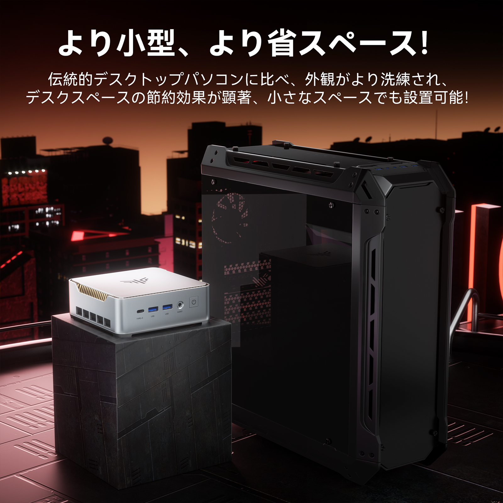 ミニPC Intel Core i7-13620H OEM Key保証 最大4.90GHz 1TB SSD 32GB