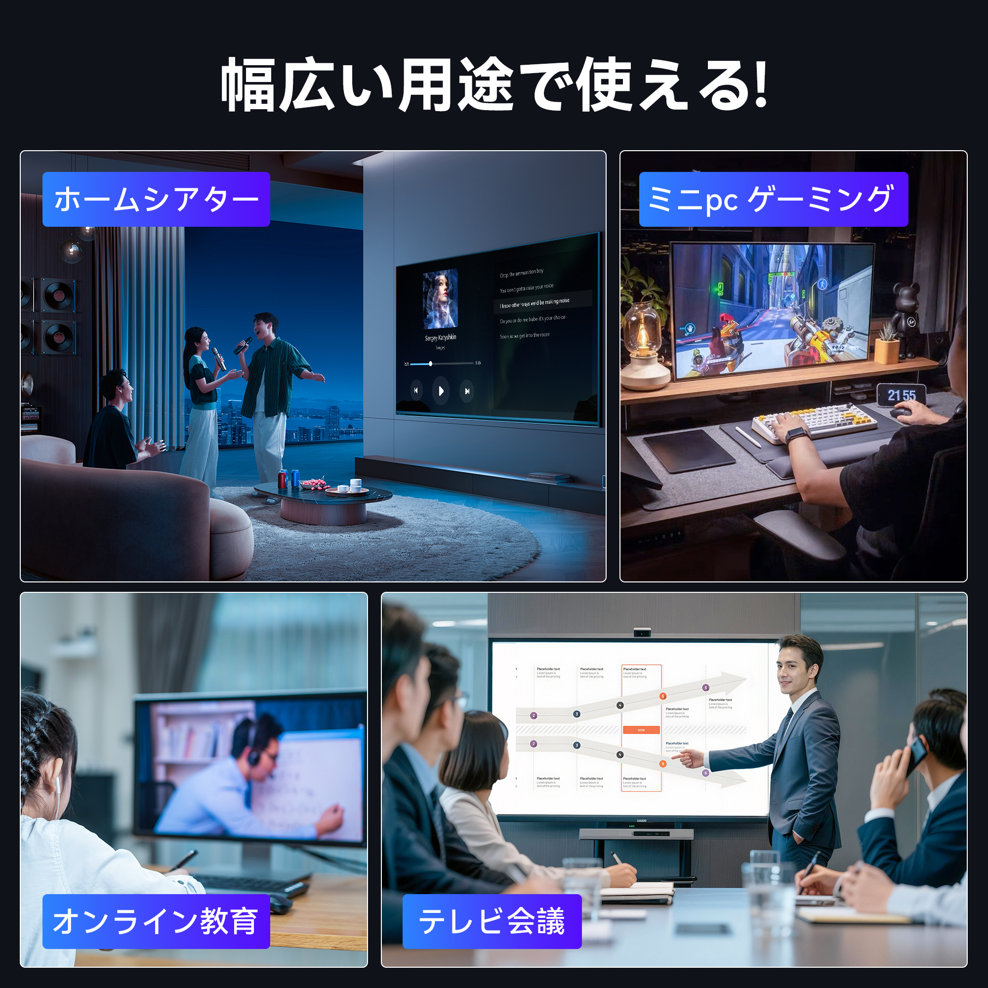 NIPOGI ミニPC インテル Core i...の詳細画像5
