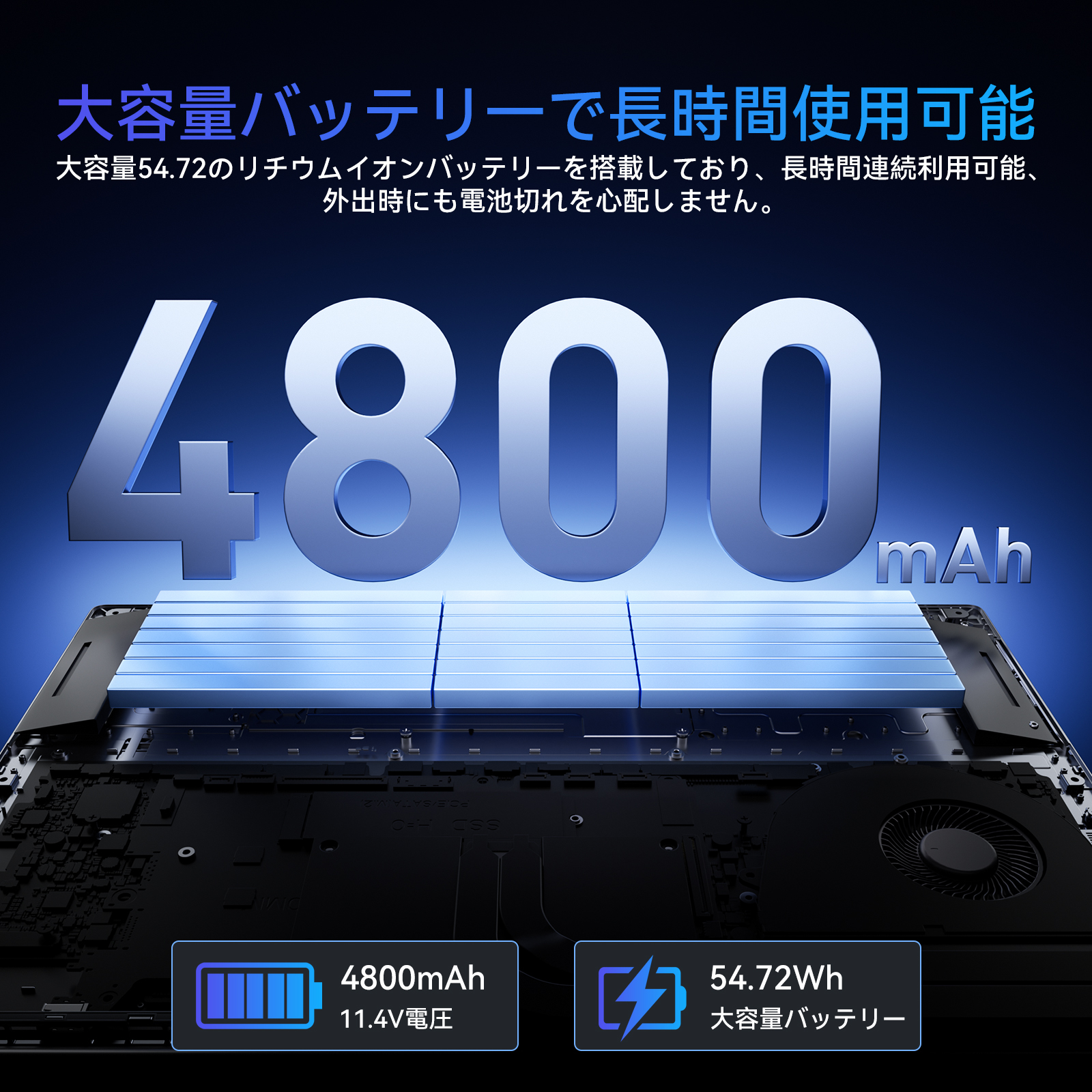 ノートパソコン Intel Core i5-12600H 15.6インチ ノートPC 16GB DDR4 512GB SSD Win11 フルHD WiFi6 BT5.2 USB3.2 冷却ファン 静音 初心者向け(LX15PRO-12600H)の画像