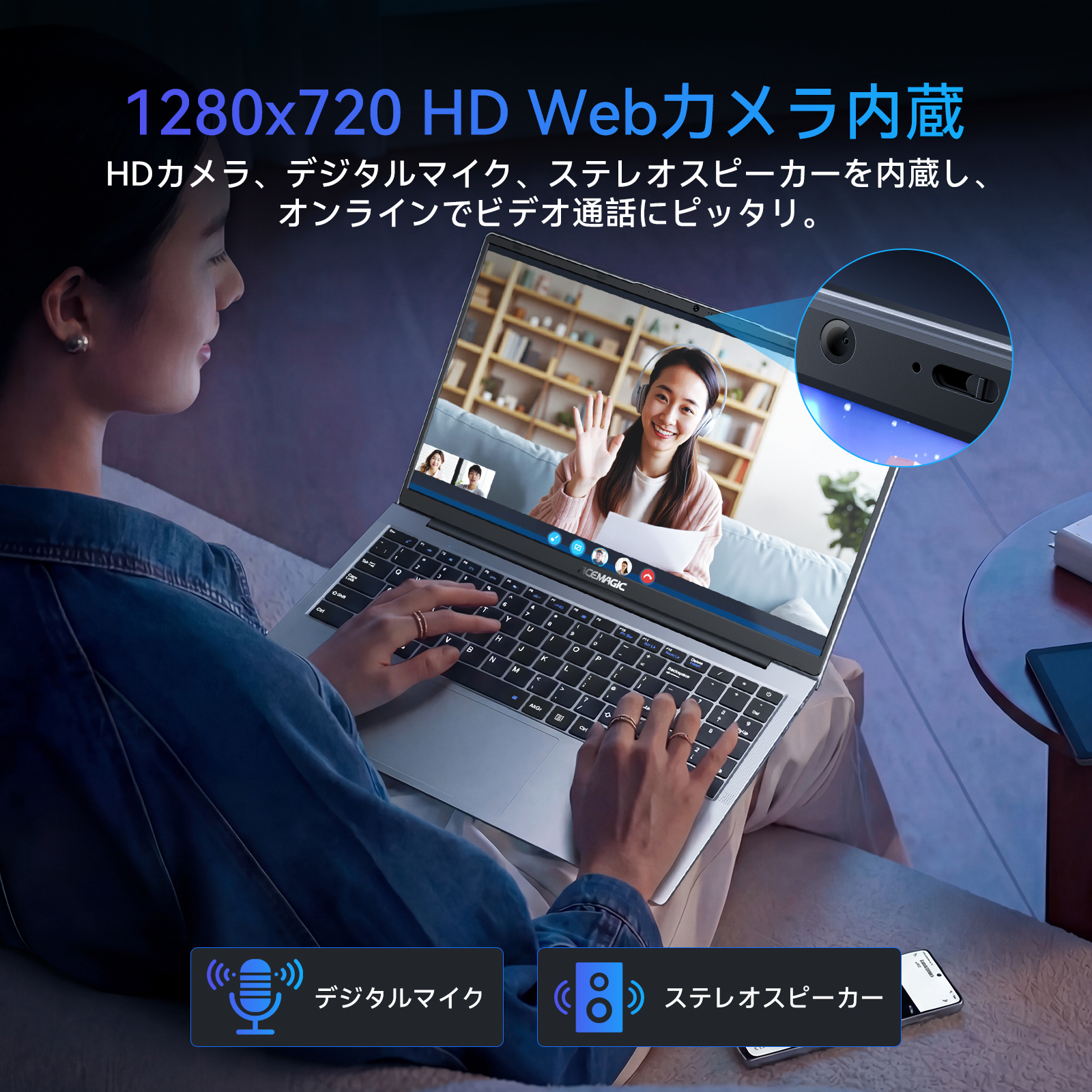 ノートパソコン Intel Core i5-12600H 15.6インチ ノートPC 16GB DDR4 512GB SSD Win11 フルHD WiFi6 BT5.2 USB3.2 冷却ファン 静音 初心者向け(LX15PRO-12600H)の画像