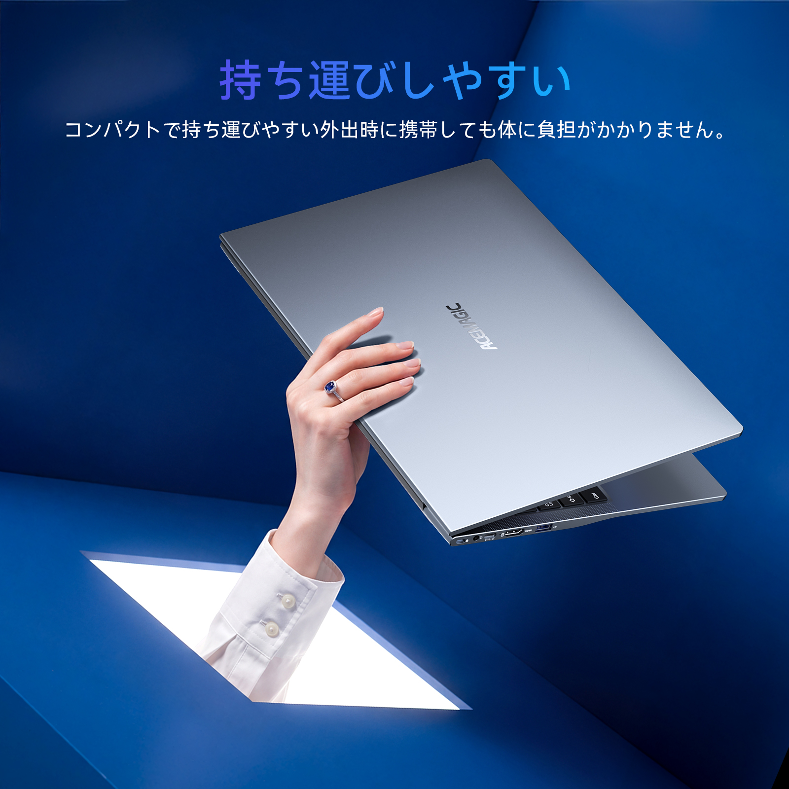 ノートパソコン Intel Core i5-12600H 15.6インチ ノートPC 16GB DDR4 512GB SSD Win11 フルHD WiFi6 BT5.2 USB3.2 冷却ファン 静音 初心者向け(LX15PRO-12600H)の画像