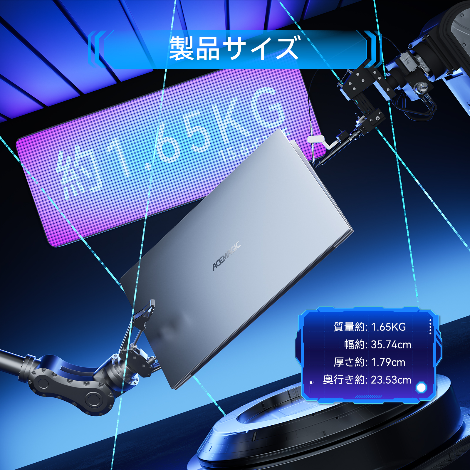 ノートパソコン Intel Core i5-12600H 15.6インチ ノートPC 16GB DDR4 512GB SSD Win11 フルHD WiFi6 BT5.2 USB3.2 冷却ファン 静音 初心者向け(LX15PRO-12600H)の画像