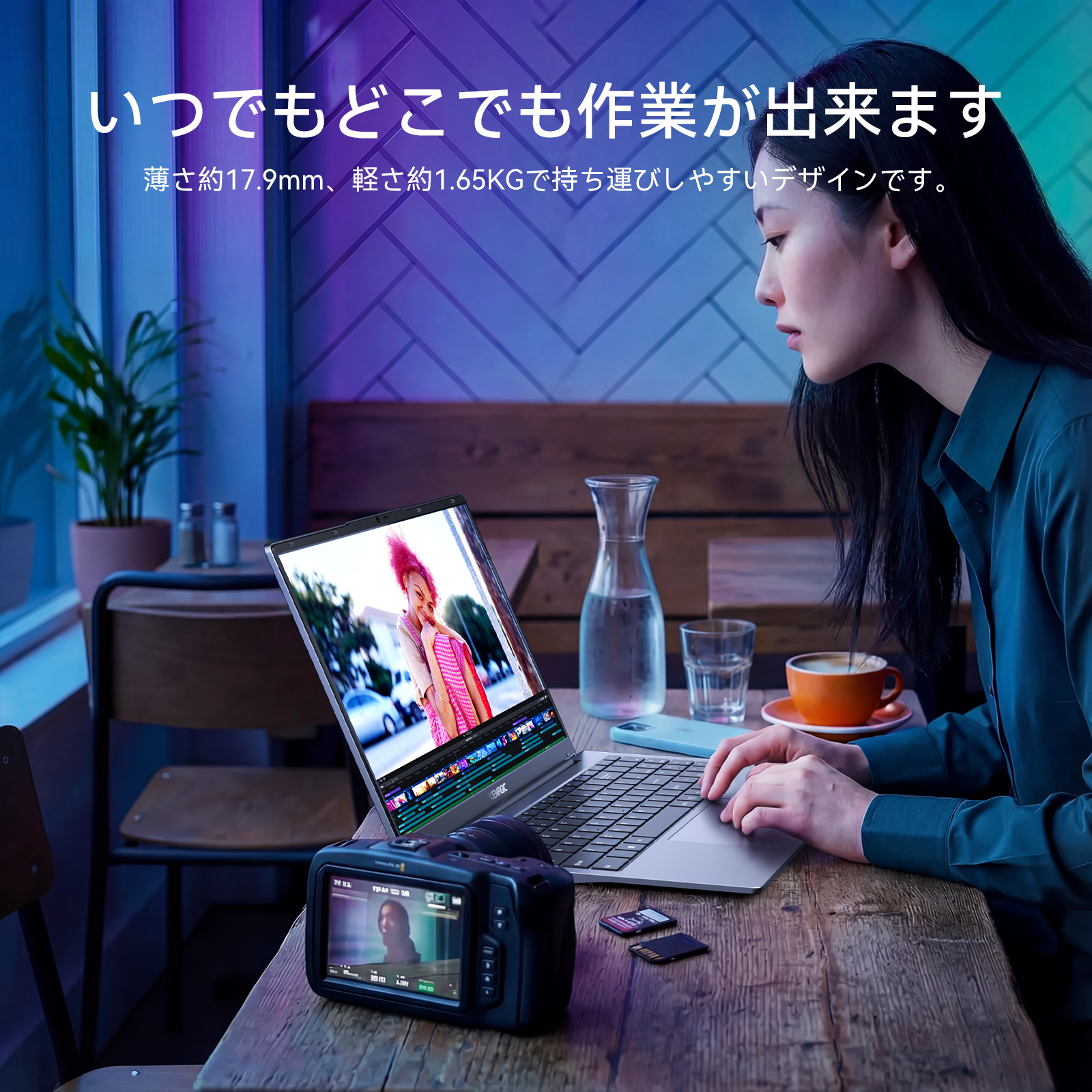 ノートパソコン Intel Core i5-12600H 15.6インチ ノートPC 16GB DDR4 512GB SSD Win11 フルHD WiFi6 BT5.2 USB3.2 冷却ファン 静音 初心者向け(LX15PRO-12600H)の画像