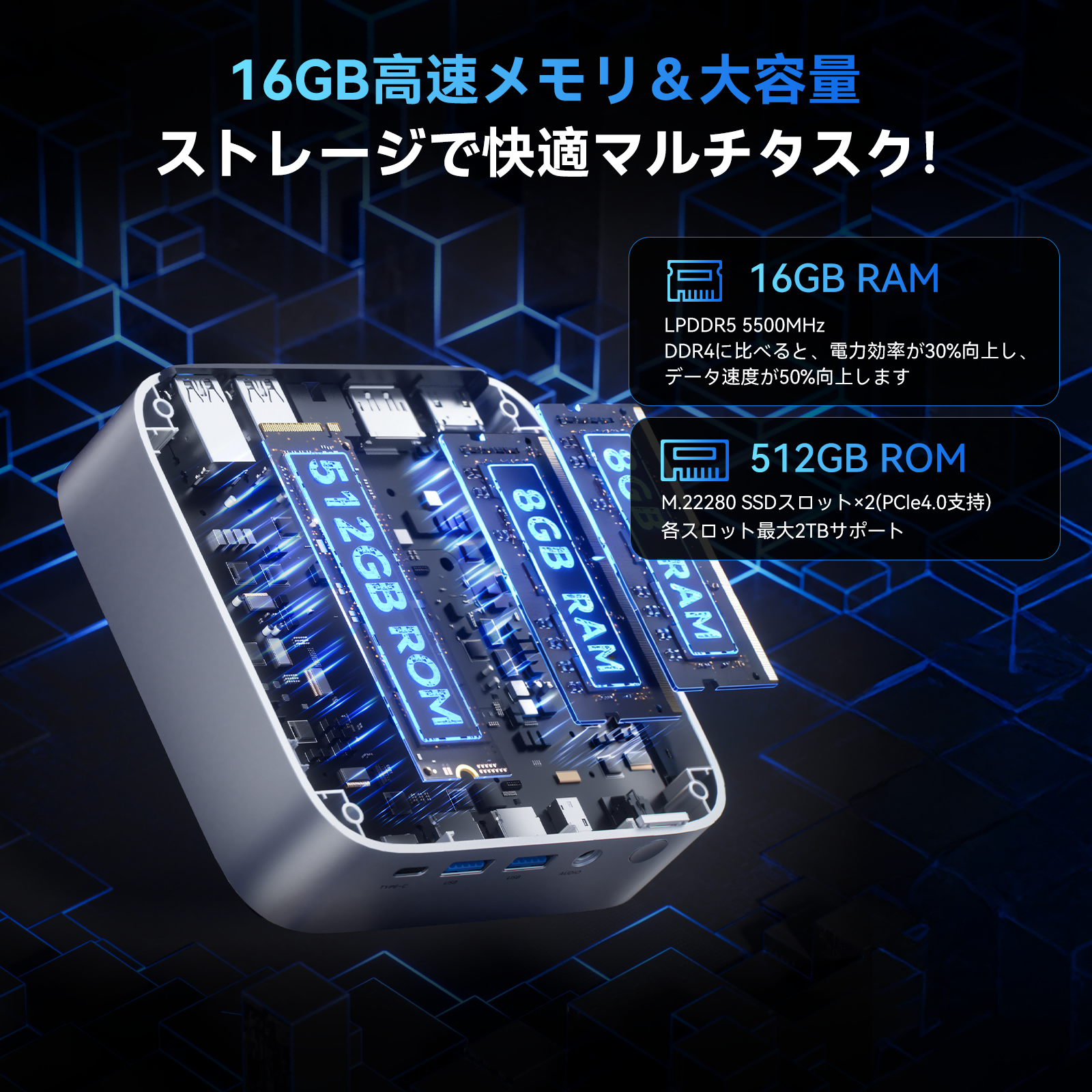 大特価✨ミニpc N305 Windows11 16GB+512GB 3画面同時 大特価✨ミニpc N305 Windows11 16GB+512GB 3画面同時 - メルカリ