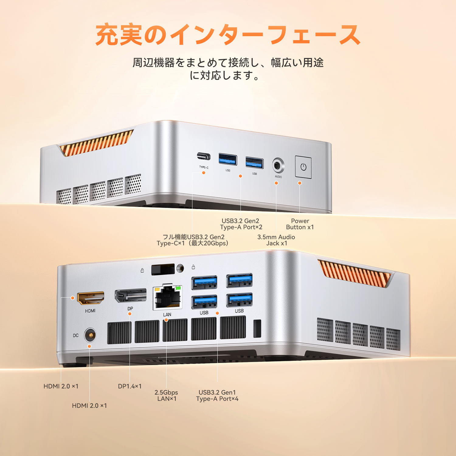 NiPoGi 【AIミニPC登場】ミニPC Intel Core 304 最大24TOPS 12GB+256GB