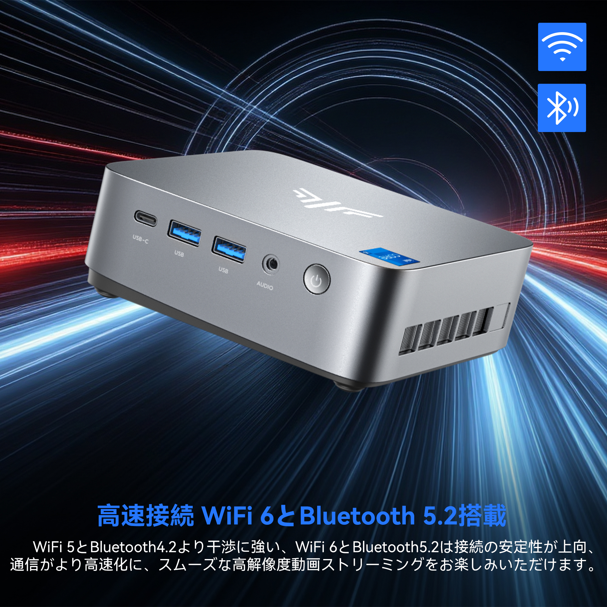 OEM Key保証 ミニPC【Intel i5 12500H 24GB+1TB】最大4.5GHz