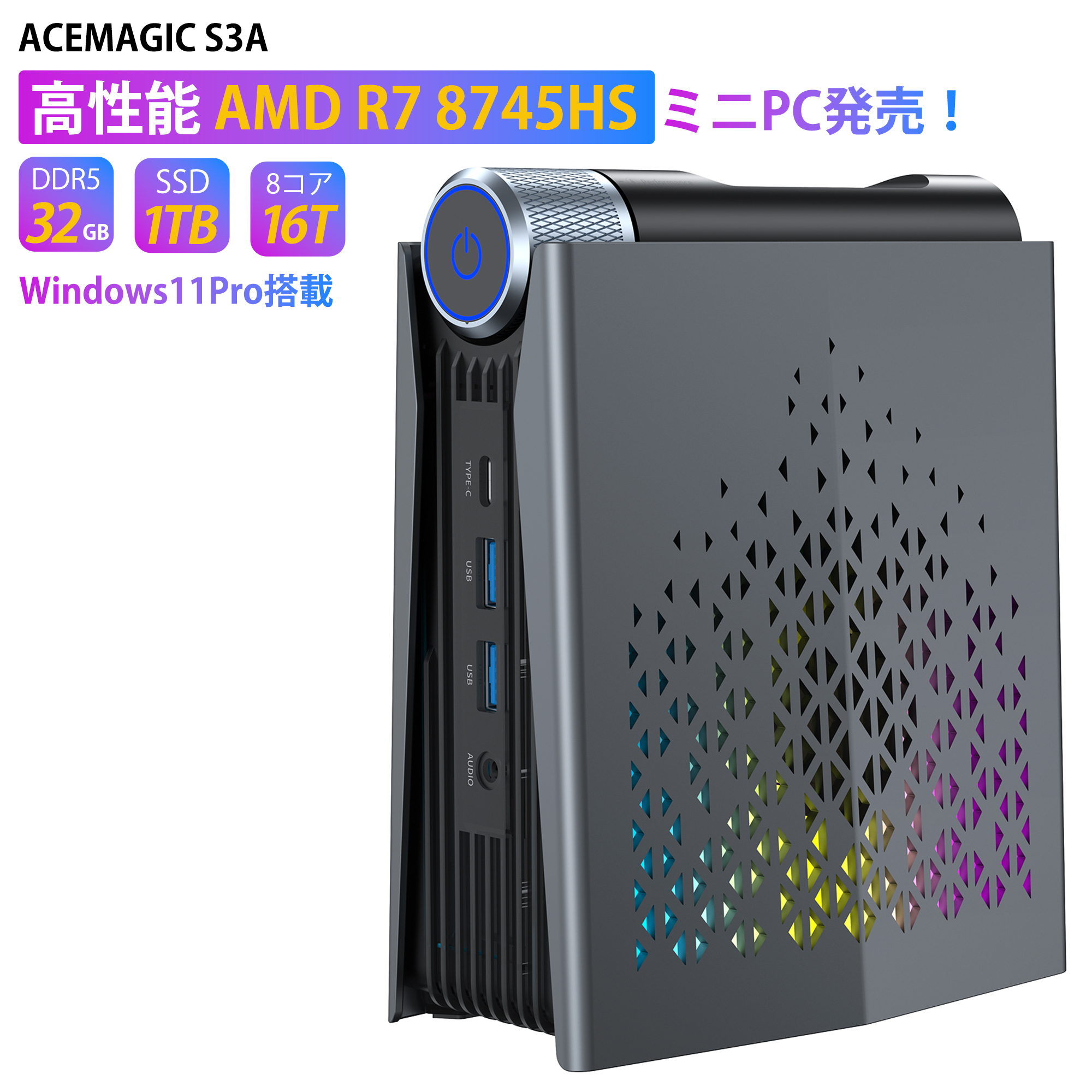 NiPoGi ミニpc N97 mini pc 8GB+256GB SSD Amazon.co.jp: N97ミニPC celeron N97（最大3.6GHz）8GB 256GB m