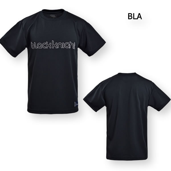特価！2022SS 最新作 ブラックナイト BLACK KNIGHT バドミントン スカッシュ  ユニ ウェア  半袖プラクティスシャツ Tシャツ プラシャツ T-2140｜aimagain｜02