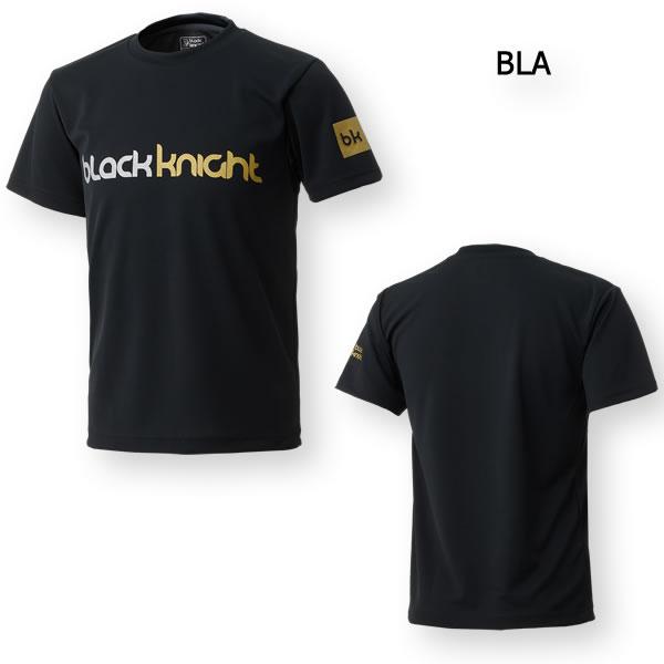 2024SS最新作 ブラックナイト BLACK KNIGHT バドミントン スカッシュ  ユニ ウェア  半袖プラクティスシャツ Tシャツ プラシャツ T-4105U｜aimagain｜02