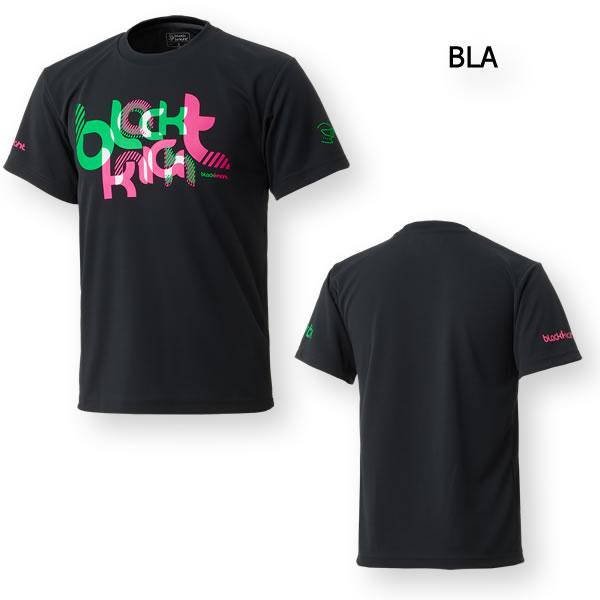 2024SS最新作 ブラックナイト BLACK KNIGHT バドミントン スカッシュ  ユニ ウェア  半袖プラクティスシャツ Tシャツ プラシャツ T-4107U｜aimagain｜02