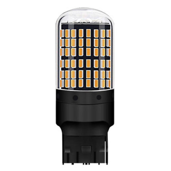 LEDウインカーバルブ テール ストップランプ S25 T20 ハイフラ防止回路 144連3014SMD 2個セット 12V 180° 150° 関連画像2