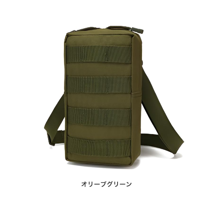 タクティカルGPショルダーポーチ モールシステム MOLLE アウトドアギア