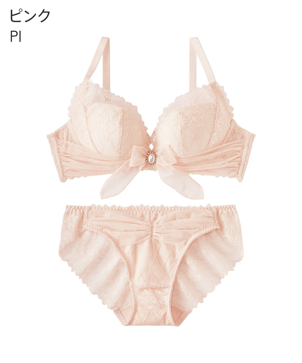 aimerfeel（エメフィール） 20%OFF ブラジャー ショーツ セット パール