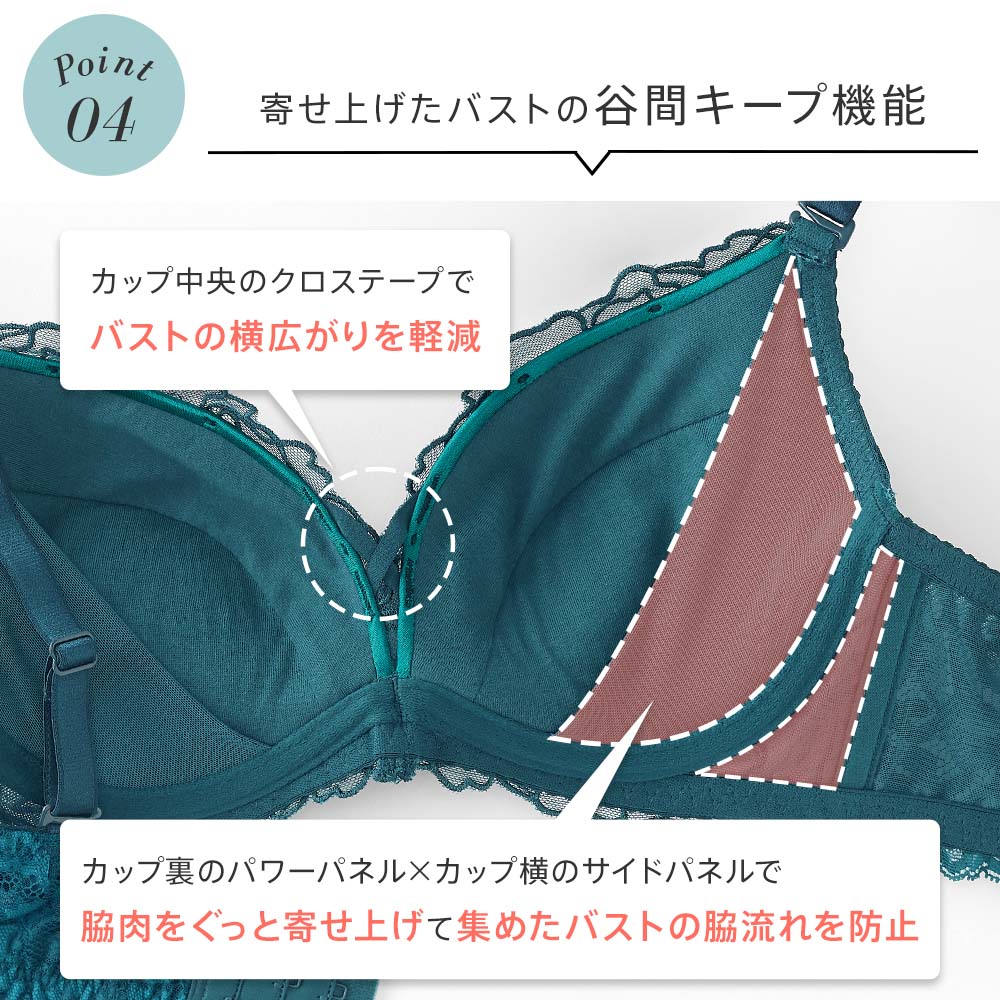 20%OFF ブラジャー 単品 ラメフラワー ...の詳細画像4