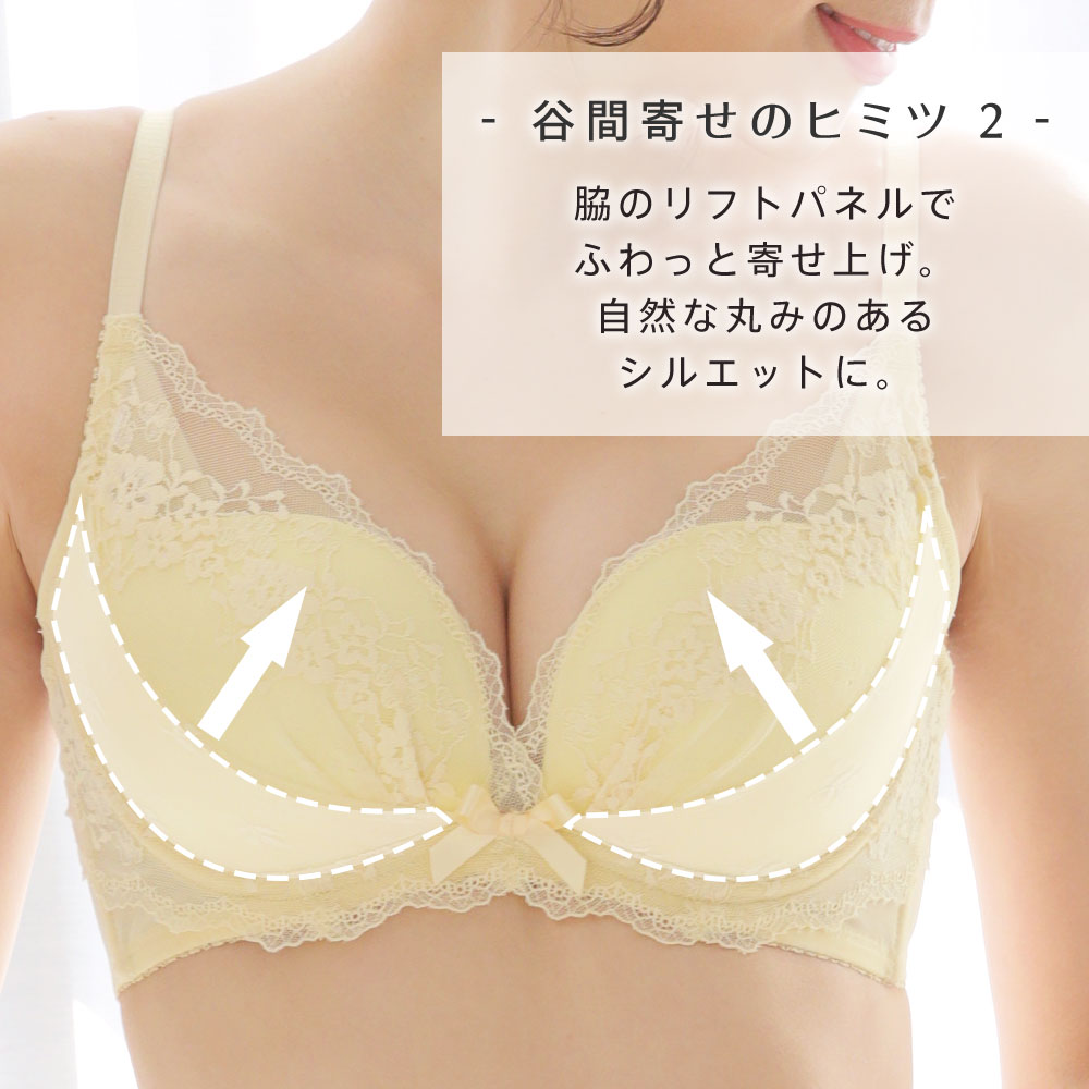 ブラジャー カシュクールレース 脇高ブラ 下着 可愛い レディース ブラ 単品 女性 脇高 脇肉 レース かわいい 補正ブラジャー 盛りブラ レースブラ 花柄｜aimerfeel｜12